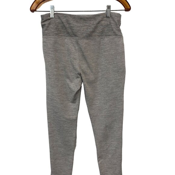 Avia Leggings Activewear Womens Medium 8-10 Grey White Pants Workout Gym Running - Picture 2 of 6
